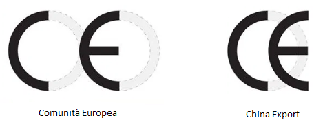 Logo CE - Comunità Europea a confronto con logo CE - China Export (come riconoscerlo)